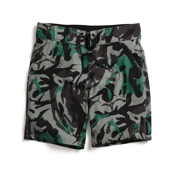 Scales First Mates Boardshorts - Frigate Camo
