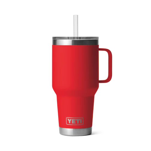 Yeti Rambler 35oz (1L) Straw Mug - Rescue Red