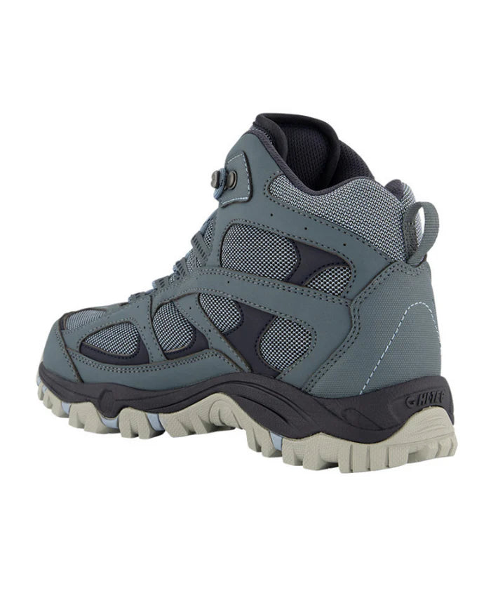 Hi-Tec Women's Lima Sports II Mid Waterproof Hiking Boots - Light Blue (Size 8)
