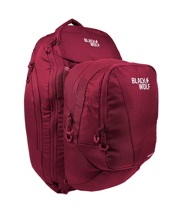 BlackWolf Helan II 75 Travel Backpack - Tibetan Red