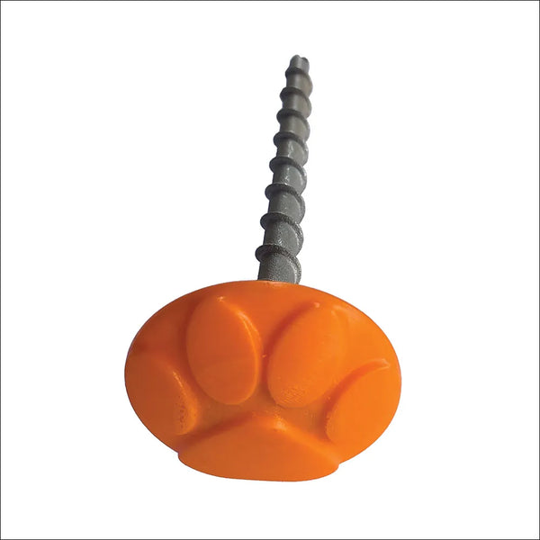 Ground Dog Ground Puppy Drill/Screw Pegs with Protective Cap