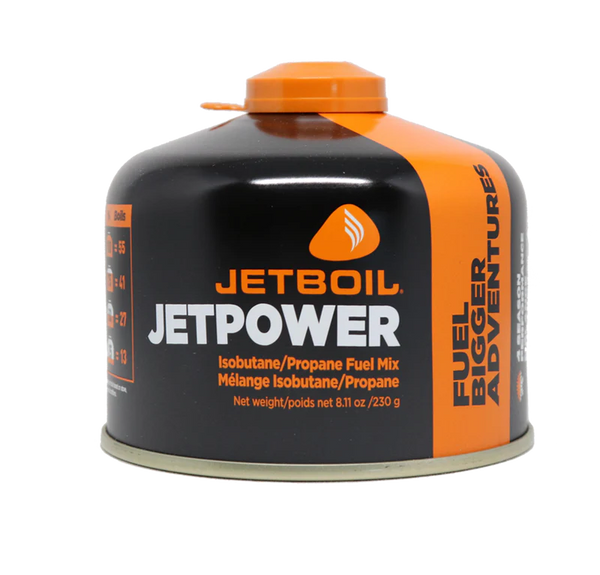 JetBoil Jetpower 80/20 Fuel Gas Canister (230g)