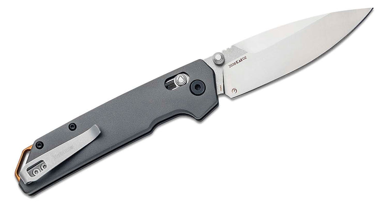 Kershaw 2038 Iridium DuraLock KVT 3.4" Folding Knife - Gray
