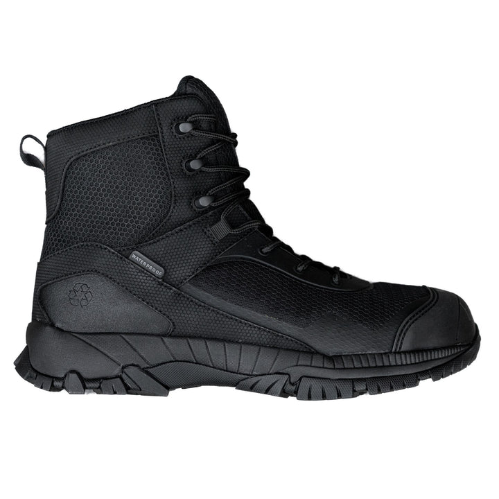 Munka Men's Renew Waterproof Zip Sided Bump Cap with Composite Toe Safety Boot - Black