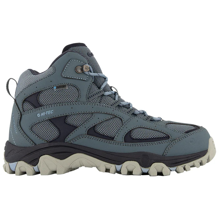 Hi-Tec Women's Lima Sports II Mid Waterproof Hiking Boots - Light Blue (Size 11)