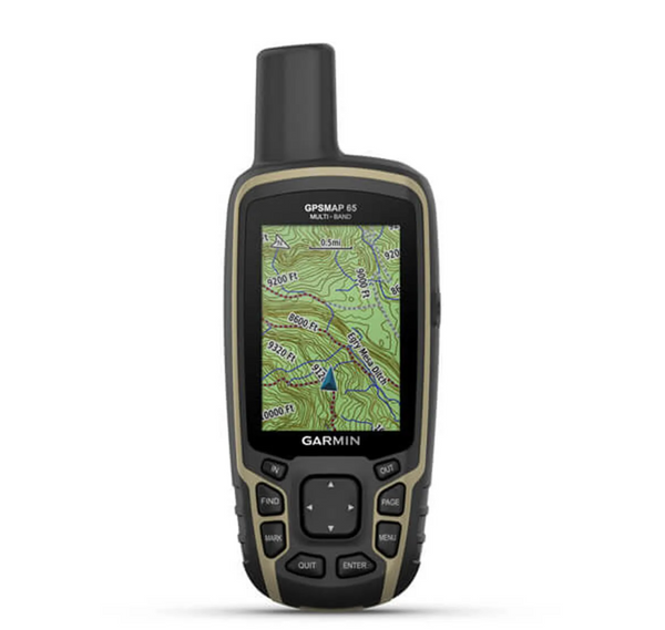 Garmin GPSMap 65 Multi-Band/Multi-GNSS Handheld GPS Device