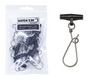 Hookem Easy Rig Clips 12pce - Black (Large)