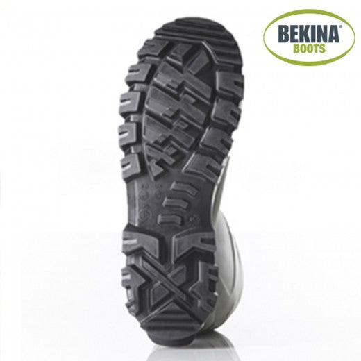 Bekina 'StepLite X GREEN' Steel Toe Gumboots (40% Lighter)