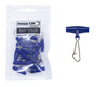Hookem Easy Rig Clips 20pce - Blue (Medium)