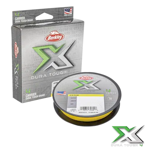 Tresse Berkley X5 Braid Low-Vis Green/Verte 150m Tresse Berkley X5 Braid Low-Vis Green/Verte 150m