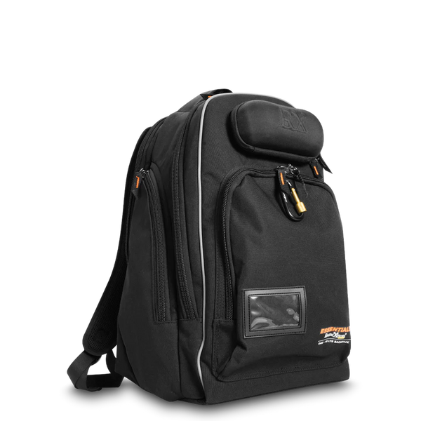 Rugged Extremes Canvas Laptop Backpack - Black
