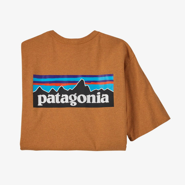Patagonia Men's P-6 Logo Responsibili-Tee - Cloudberry