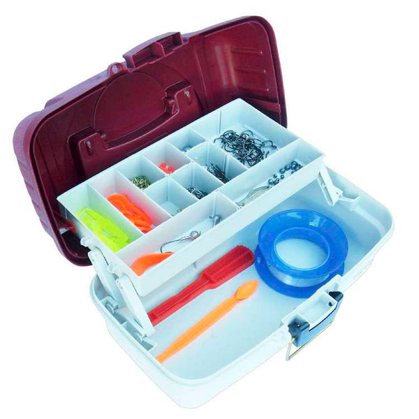 Plano 1 Tray Tackle Box with Accessories (6101)