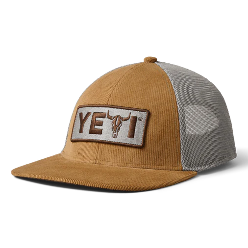 Yeti Steer Flat Brim Hat - Ochre