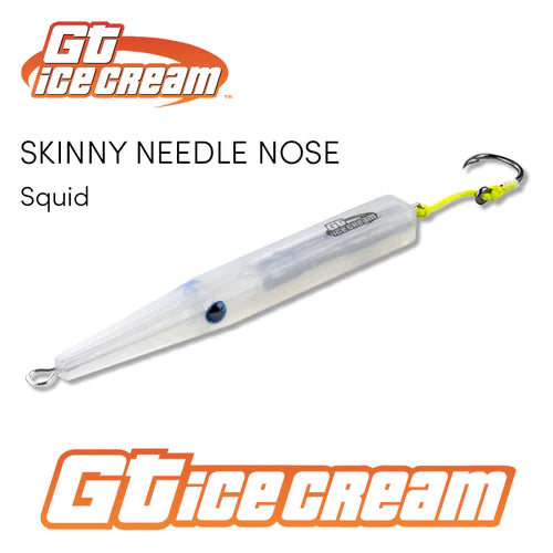 GT Skinny Needle Nose Ice Cream Lure 3oz Squid