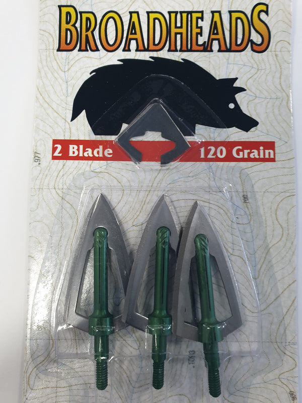 Redzone Broadhead 2 Blade (3 Pack)