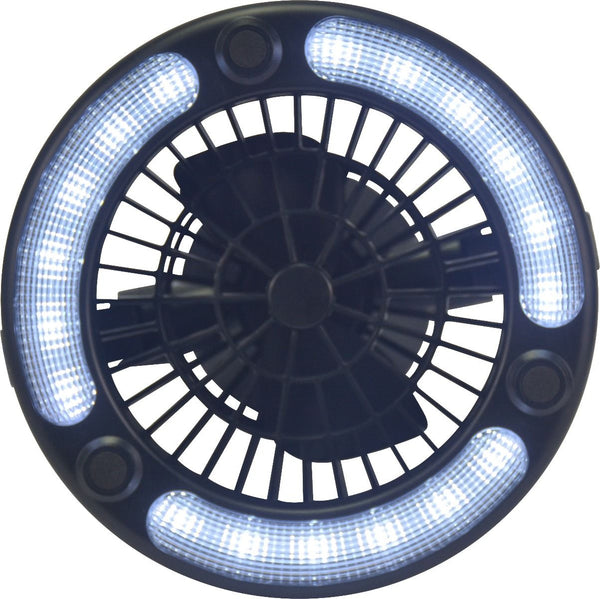 Wildtrak Portable 2 in 1 LED Light and Camping Fan