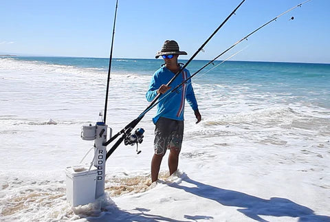 Big Rod Surf / Beach Fishing Rod Holder