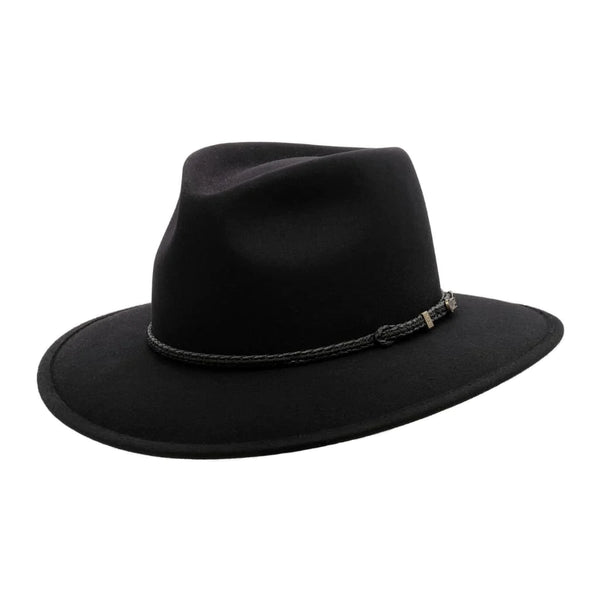 Akubra Traveller Hat - Black