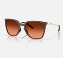 Oakley Sielo SQ Sunglasses - Prizm Brown Gradient Lenses with Matte Grenache Frame
