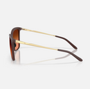 Oakley Sielo SQ Sunglasses - Prizm Brown Gradient Lenses with Matte Grenache Frame