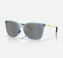 Oakley Sielo SQ Sunglasses - Prizm Black Polarized Lenses with Matte Transparent Abyss Frame