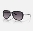 Oakley Split Time Sunglasses - Prizm Grey Gradient Lenses with Velvet Black Frame