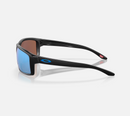 Oakley Gibston Sunglasses - Prizm Deep Water Polarised Lenses with Matte Black Frame