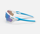 Oakley Radar RV Path Sunglasses - Prizm Sapphire Lenses with Polished White Frame