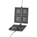 Campfire Pioneer Quad Cast Iron Jaffle Iron