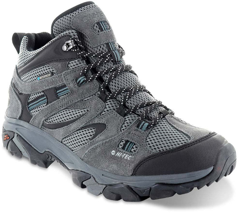 Hi-Tec Men's Ravus Vent Waterproof Mid Hiking Boot Charcoal/Cool Grey/Black/Dark Slate (Size 8)