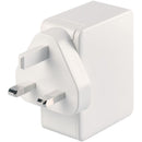 Go Travel Auto-Regulating Worldwide USB Charger with Integrated USA Adaptor Plug