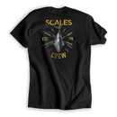 Scales Premium Short Sleeve Tee - Blue / Gold