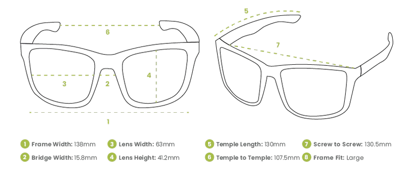 Spotters Fury with Polarised Lenses - Gloss Black Frame / Halide Lenses