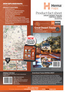 Hema Maps Great Desert Tracks - Central Sheet (9th Edition)