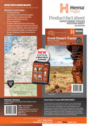 Hema Maps Great Desert Tracks - Western Sheet (9th Edition)