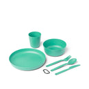 Sea To Summit Camp Dinnerware Set with Mesh Sack (6 Pieces) - Cabbage