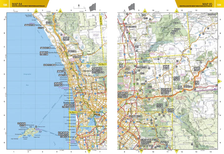 Hema Maps Western Australia Road & 4WD Track Atlas