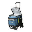 Arctic Zone Titan 60 (50+10) Can Soft Wheel Cooler - Marine Blue
