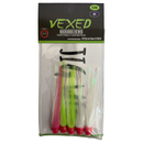 Vexed Buckabou Jig Wig (6cm / 3mm / 5pk) - Variety of Colours Available