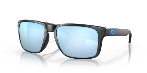 Oakley Holbrook XL Sunglasses - Prism Deep Water Polarized Lenses with Matte Black Frame