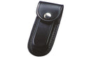 Whitby Leather Knife Pouch - Black (5")