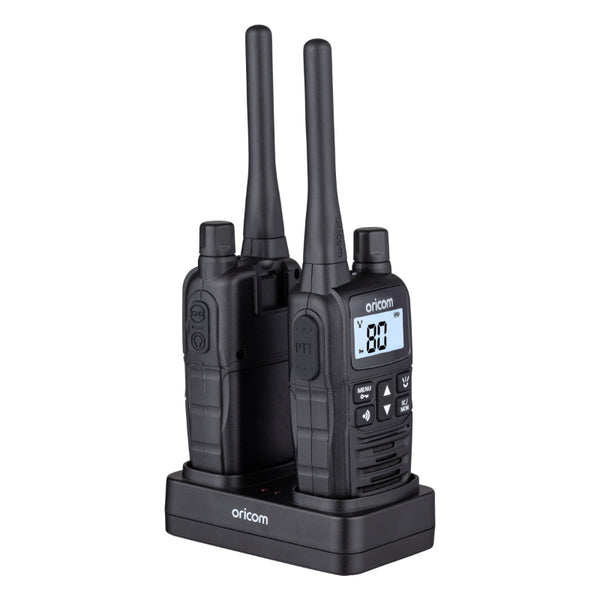 Oricom 2 Watt Handheld UHF CB Radio Twin Pack (UHF2400)