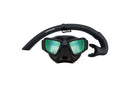 Mirage Assasin Silicon Mask/ Snorkel Set - Black