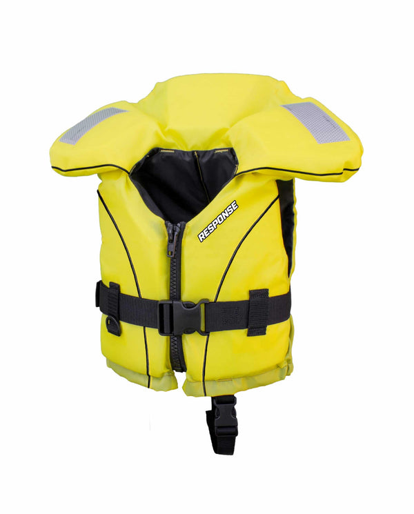 Response PFD Level 100 Foam Life Jacket Yellow - Small Child (12-25kg)