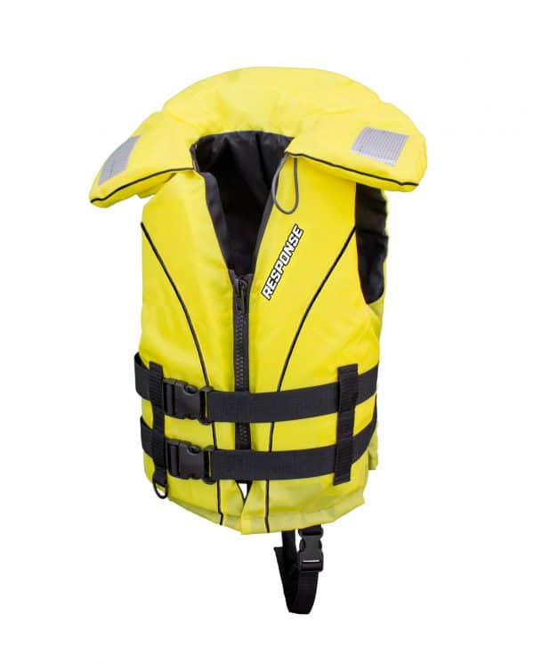 Response PFD Level 100 Foam Life Jacket Yellow - Youth (22-40kg)