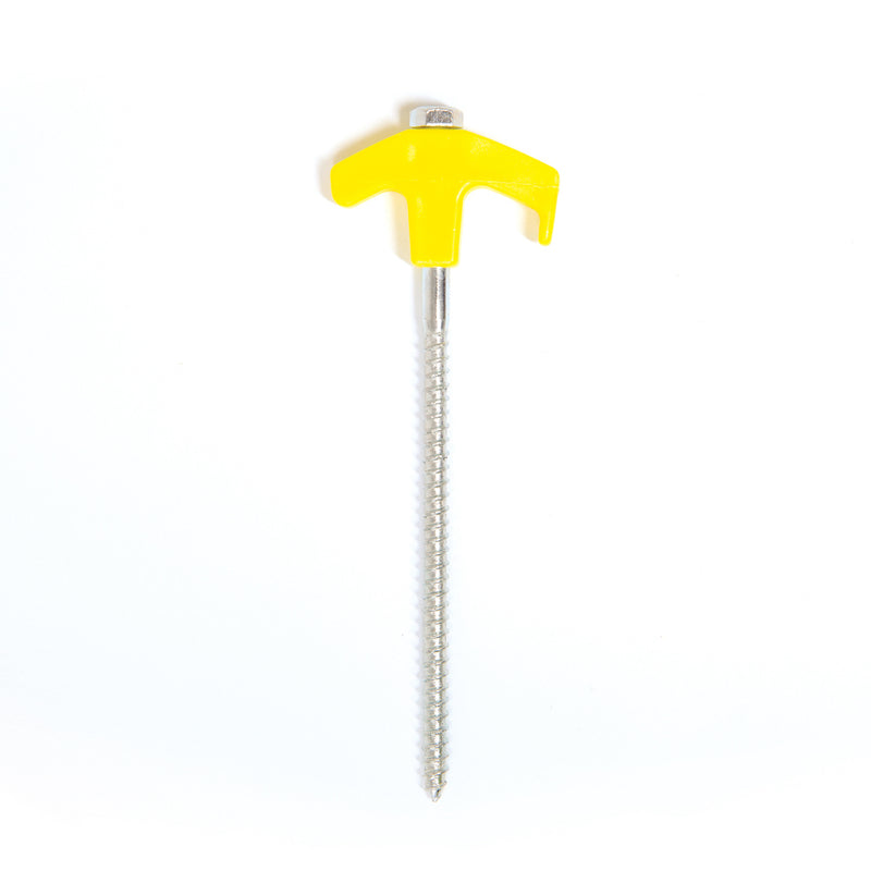 drill in tent pegs OZtrail 16 Piece Drill/Screw Tent Peg Set