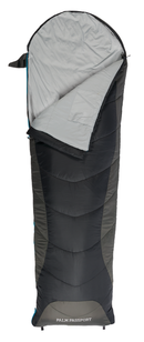 Roman Palm Passport -5°C Sleeping Bag - Black & Charcoal