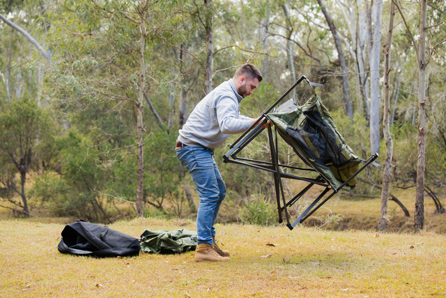 OZtrail Easy Fold 1 Person Stretcher Tent