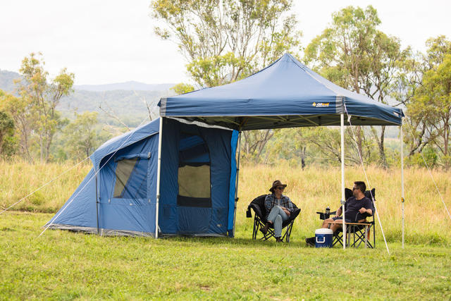 OZtrail 3.0 Gazebo Portico Deluxe - Blue